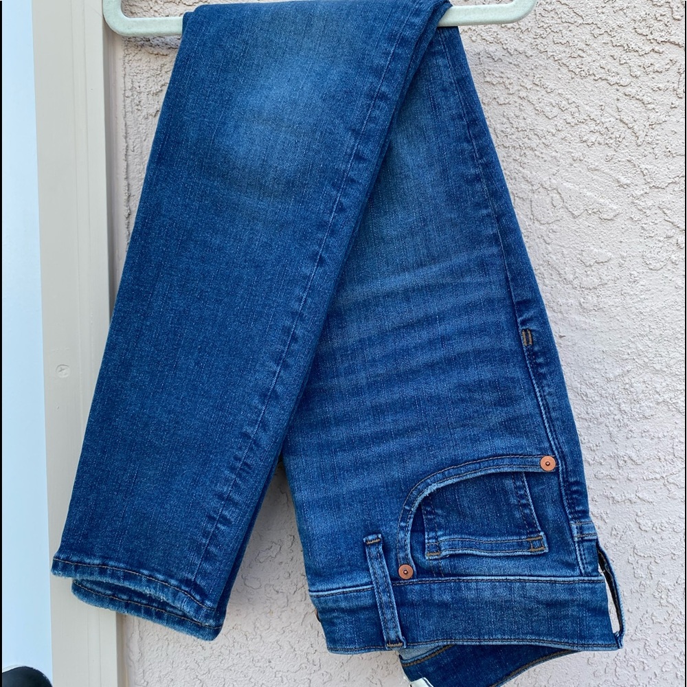 Madewell jeans 9” mid-rise skinny petite